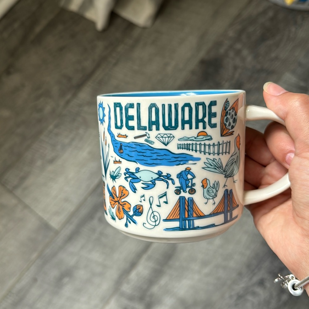 Starbucks been there series mug Delaware